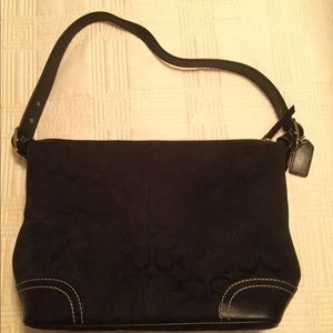 Coach black purse